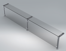 Load image into Gallery viewer, Assembly, Sneeze Guard Bistro w/ Top Shelf Extend "Add", 4'