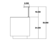 Load image into Gallery viewer, Assembly, Sneeze Guard Bistro w/ Top Shelf Extend "Add", 4'