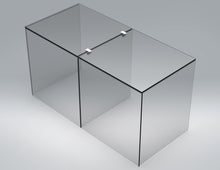 Load image into Gallery viewer, Glass Connector, Sneeze Guard, 1/4" (6mm) Top Clamp for Upper Shelf "Cover" w/ Partition 414.4002.11