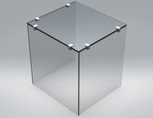 Load image into Gallery viewer, Glass Connector, Sneeze Guard, 1/4" (6mm) Top Clamp for Upper Shelf "Cover" 414.4004.11