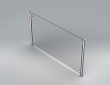 Load image into Gallery viewer, Assembly, Sneeze Guard Bistro Base "Starter", 4'