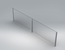 Load image into Gallery viewer, Assembly, Sneeze Guard Bistro Extend "Add", 4'